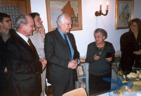 27/1/2001 - Festeggiamenti per i 90 anni di Velia Simoncini